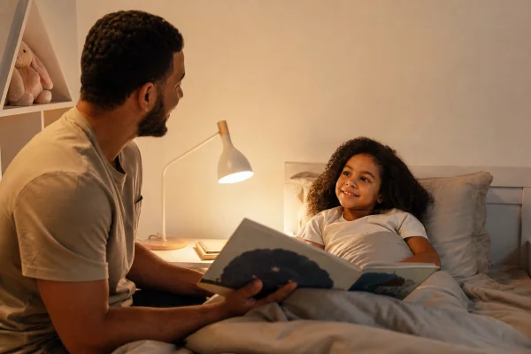 Tela antes de dormir faz mal para criança?